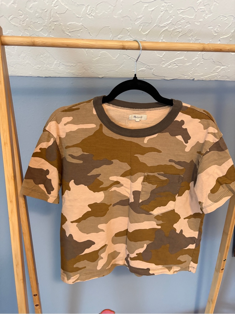 Madewell Bunny Camo Top